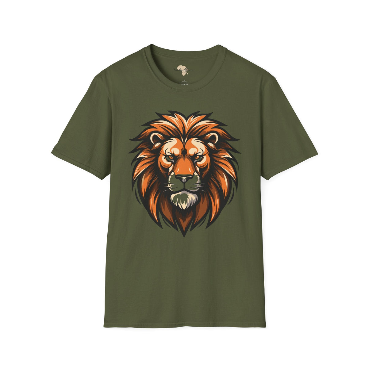 Lion unisex softstyle tee Funky African