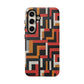 African Print Samsung Galaxy Tough Case Funky African