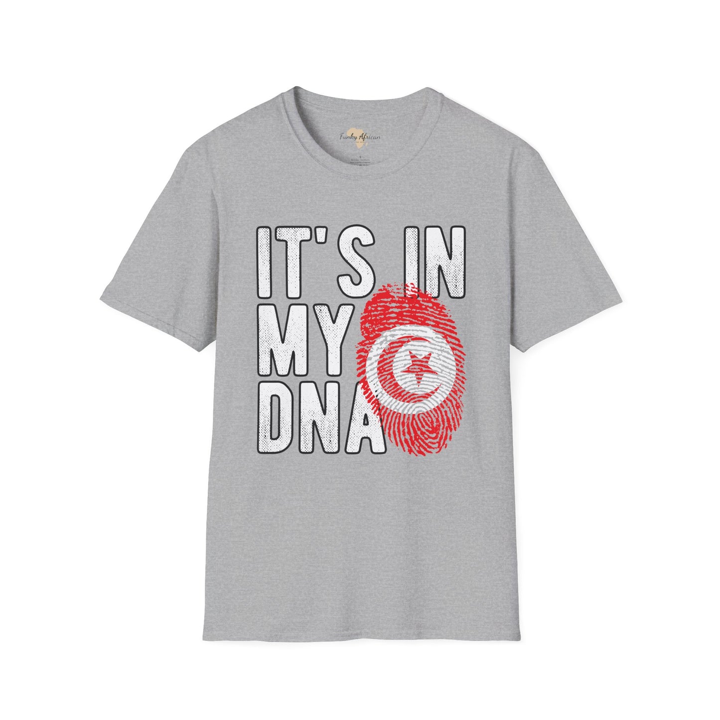 it's in my DNA unisex tee - Tunisia