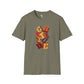 Gratitude unisex softstyle tee Funky African