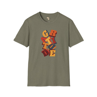 Gratitude unisex softstyle tee