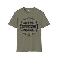 Nigeria Stamp unisex tee Funky African