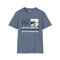 Lift up your life unisex tee Funky African