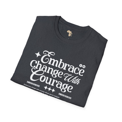 Embrace change unisex softstyle tee