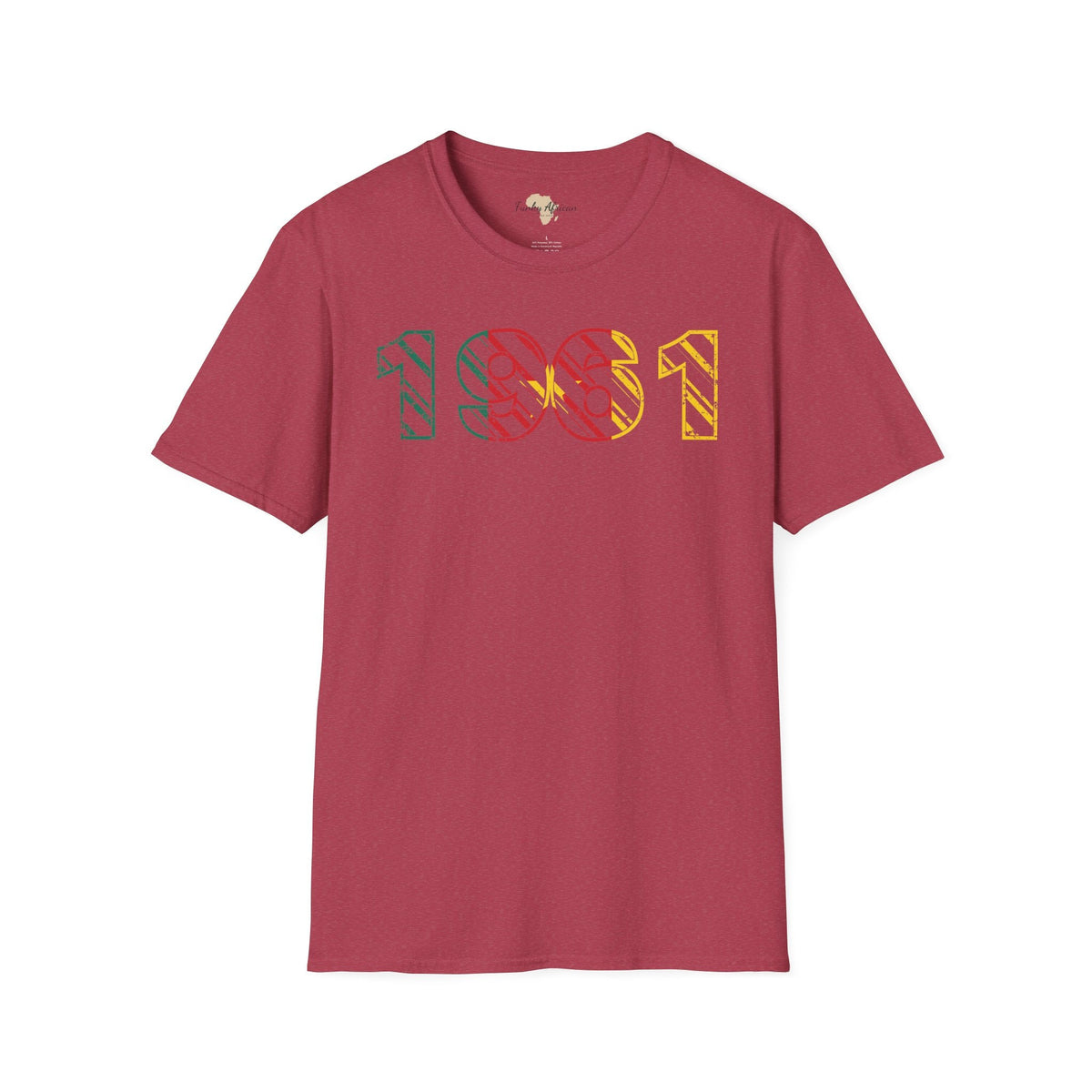 Cameroon year unisex softstyle tee Funky African