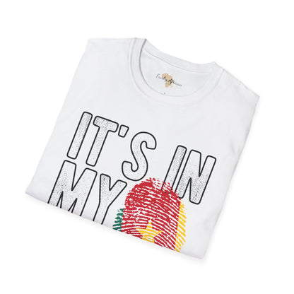 it's in my DNA unisex tee - Cameroon