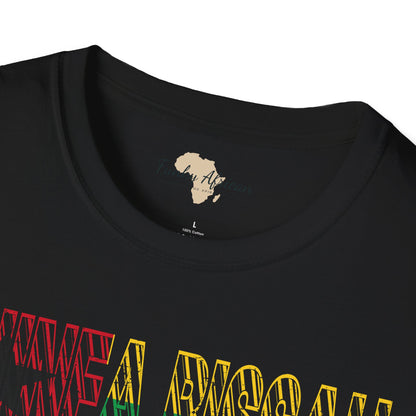 Guinea-Bissau text unisex softstyle tee