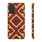 African Print Samsung Galaxy Tough Case Funky African