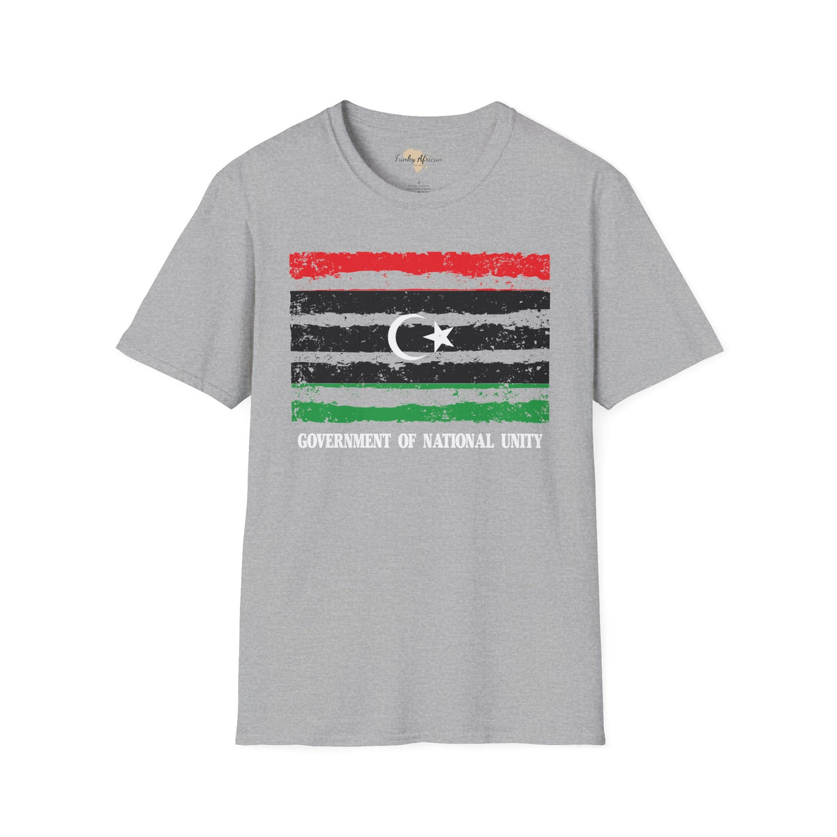 Libya strip unisex softstyle tee Funky African