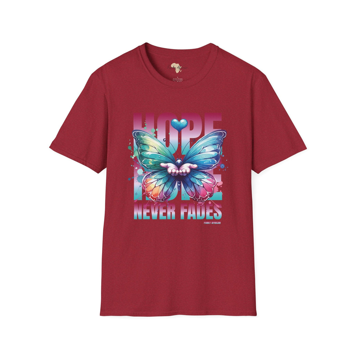Hope never fails unisex softstyle tee Funky African