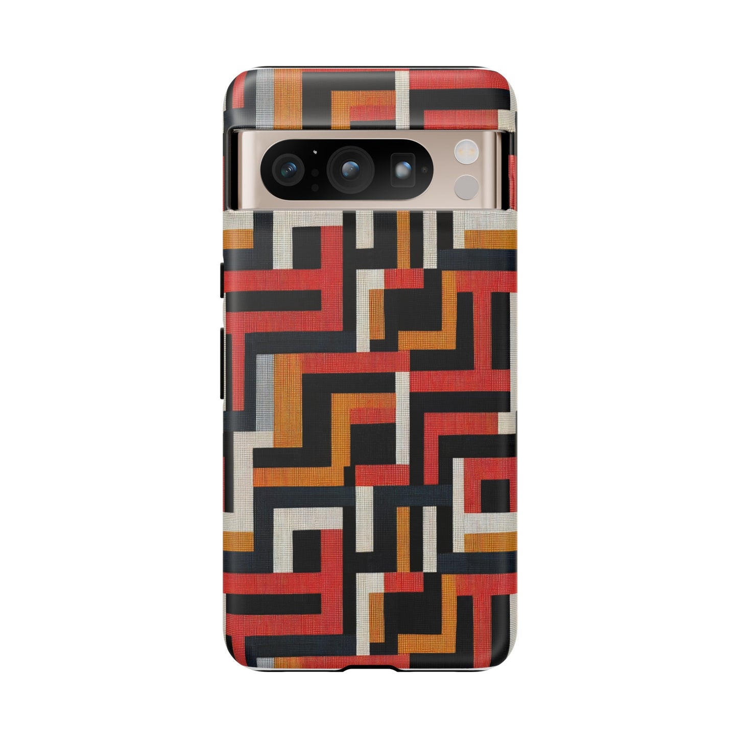 African Print Google Pixel Tough Cases