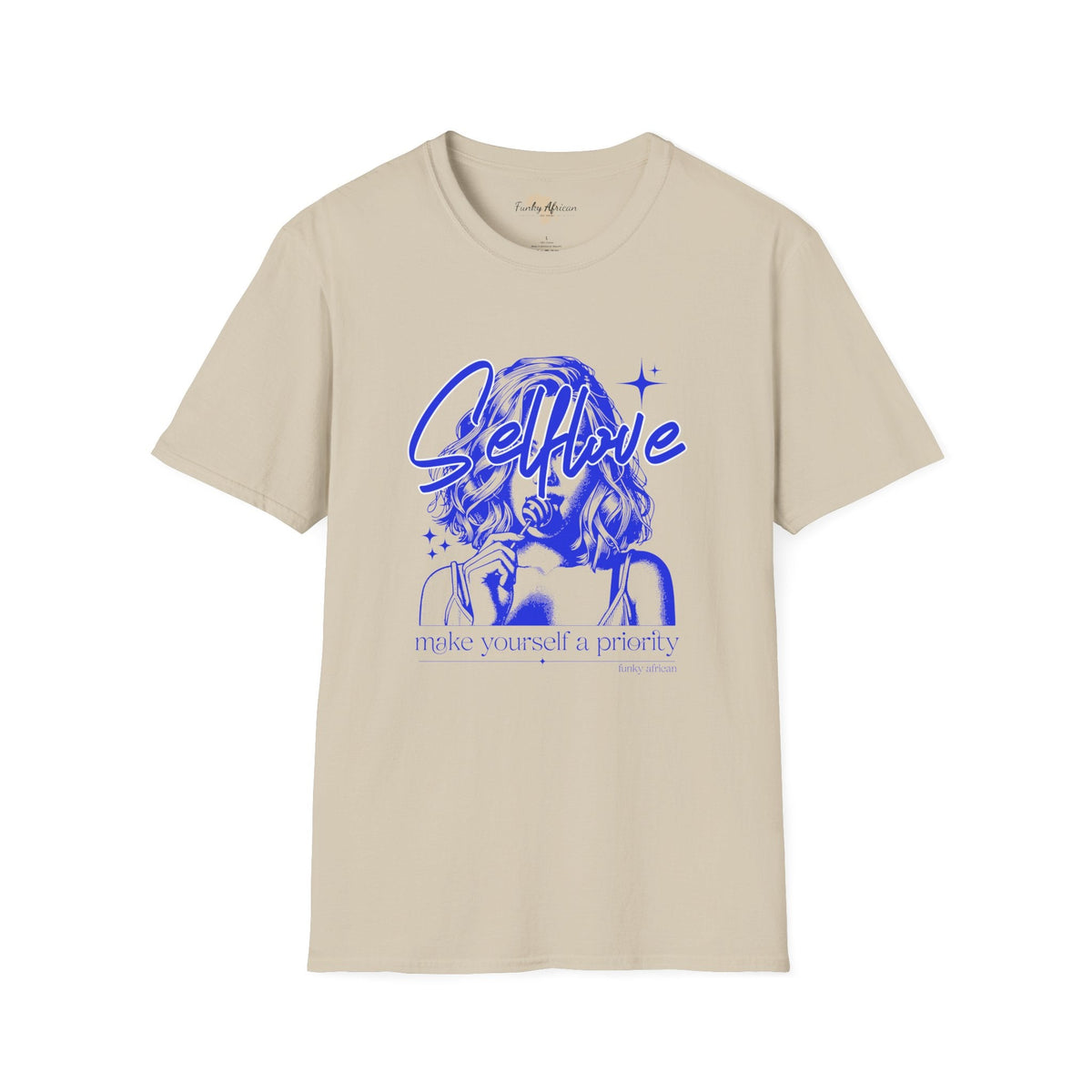 Selflove unisex softstyle tee Funky African