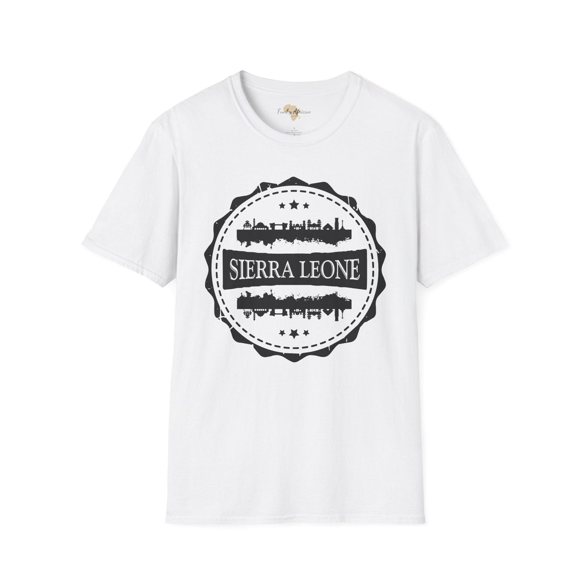 Sierra Leone Stamp unisex tee Funky African
