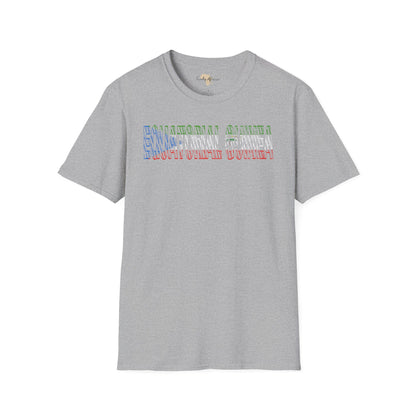 Equatorial Guinea text unisex softstyle tee