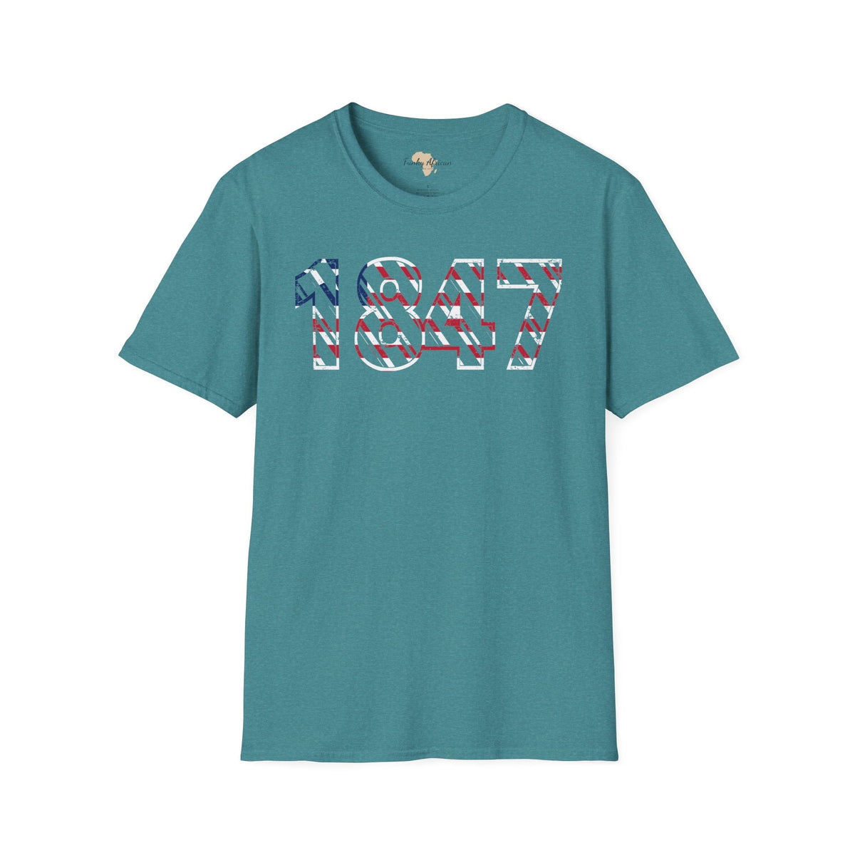 Liberia year unisex softstyle tee Funky African