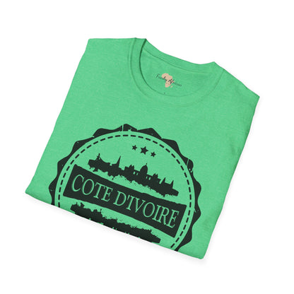 Côte d'Ivoire Stamp unisex tee