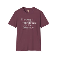 Through struggle unisex softstyle tee Printify