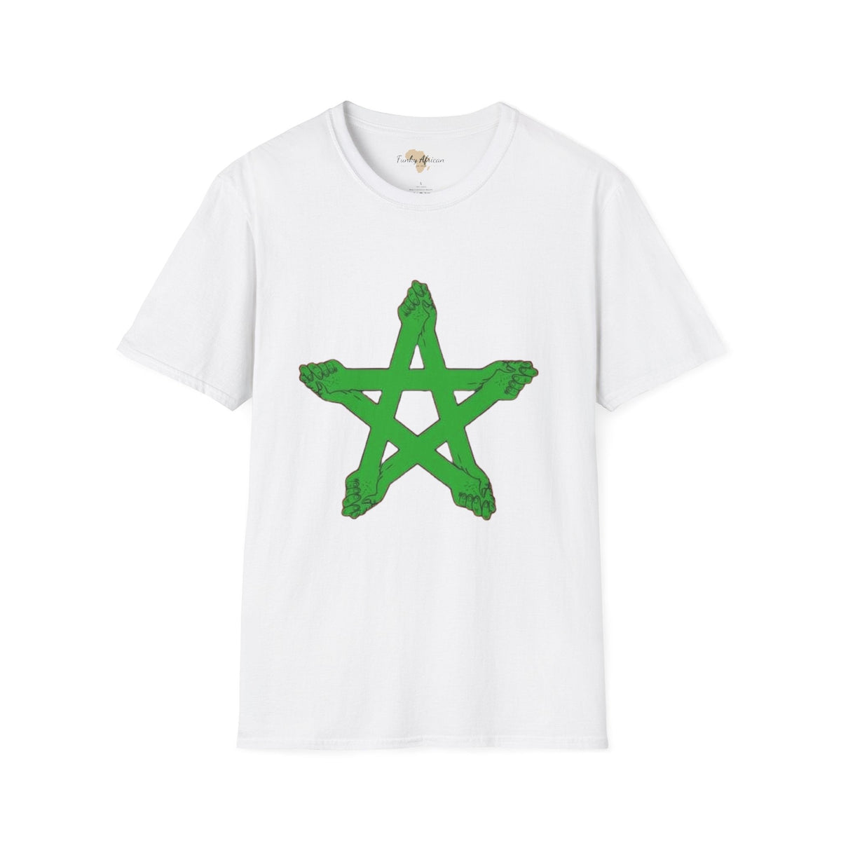 Maroc unisex softstyle tee Funky African