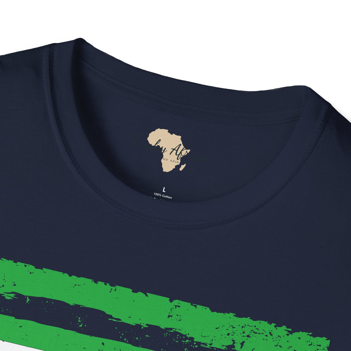 Sierra Leone strip unisex softstyle tee Funky African