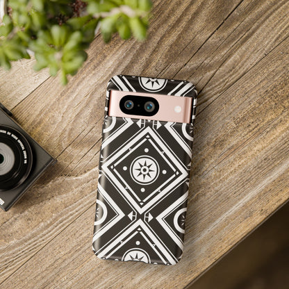 African Print Google Pixel Tough Cases