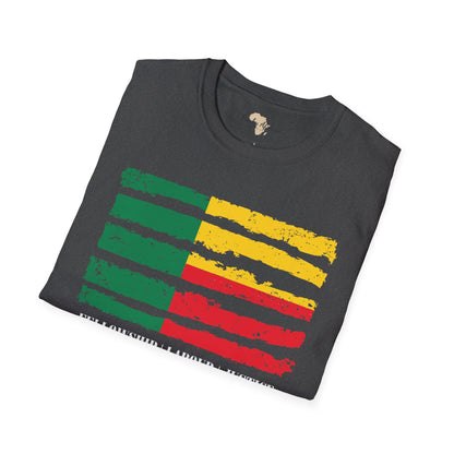 Benin strip unisex softstyle tee