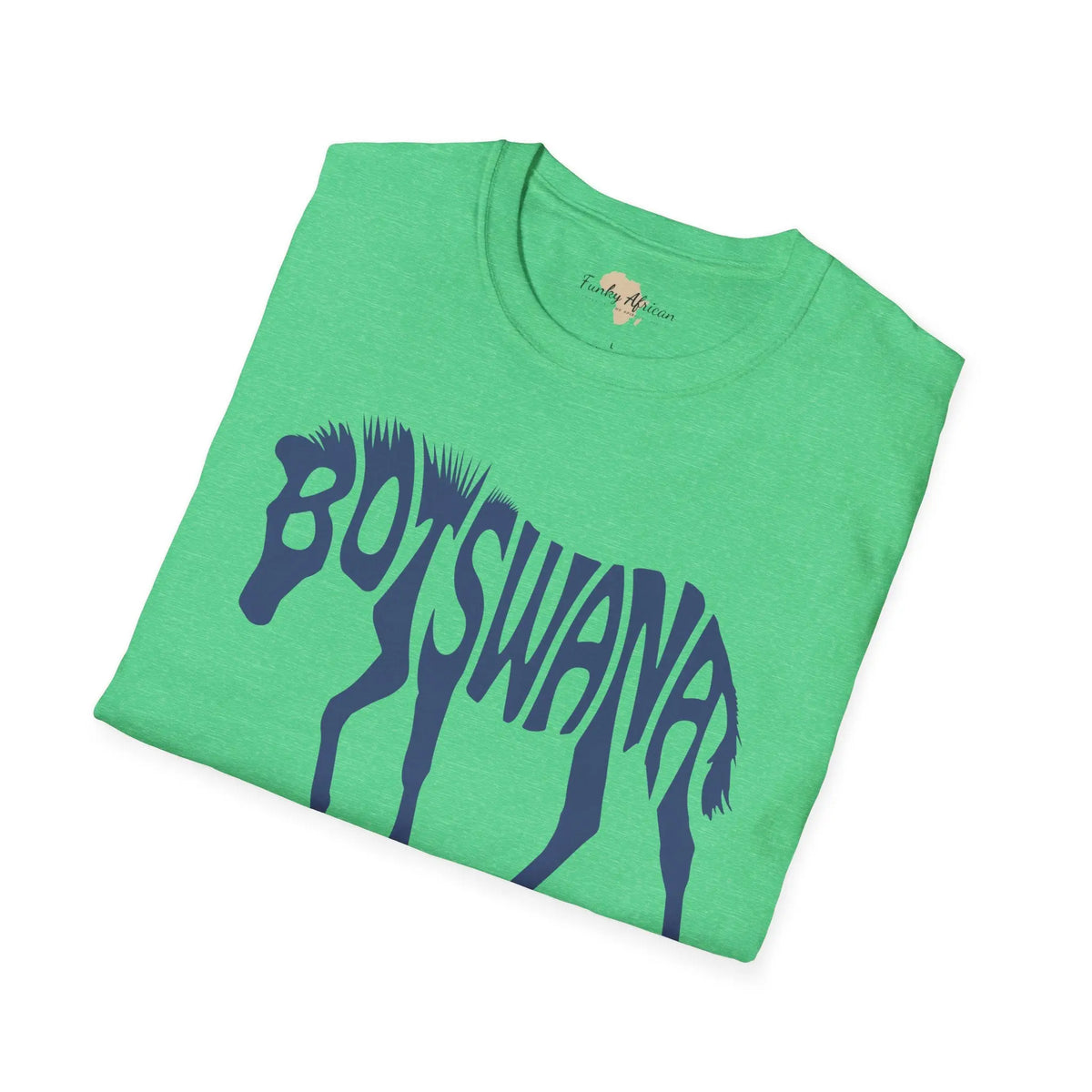 Botswana cut unisex softstyle tee Funky African