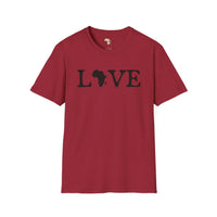 One love unisex softstyle tee Funky African
