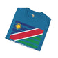 Namibia strip unisex softstyle tee Funky African