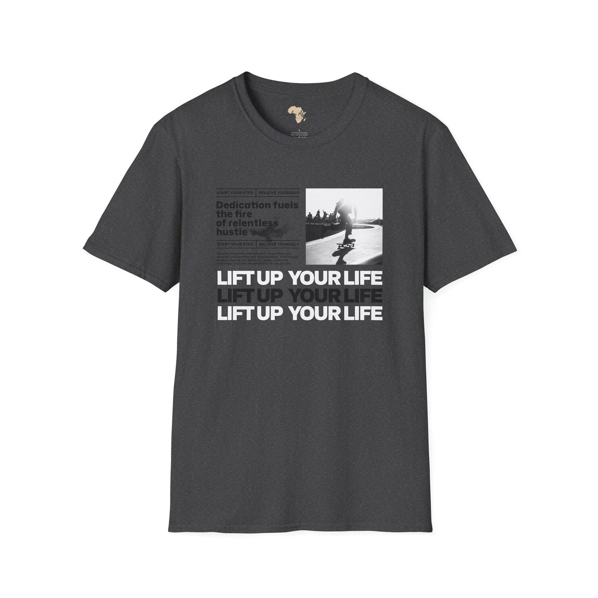 Lift up your life unisex tee Funky African