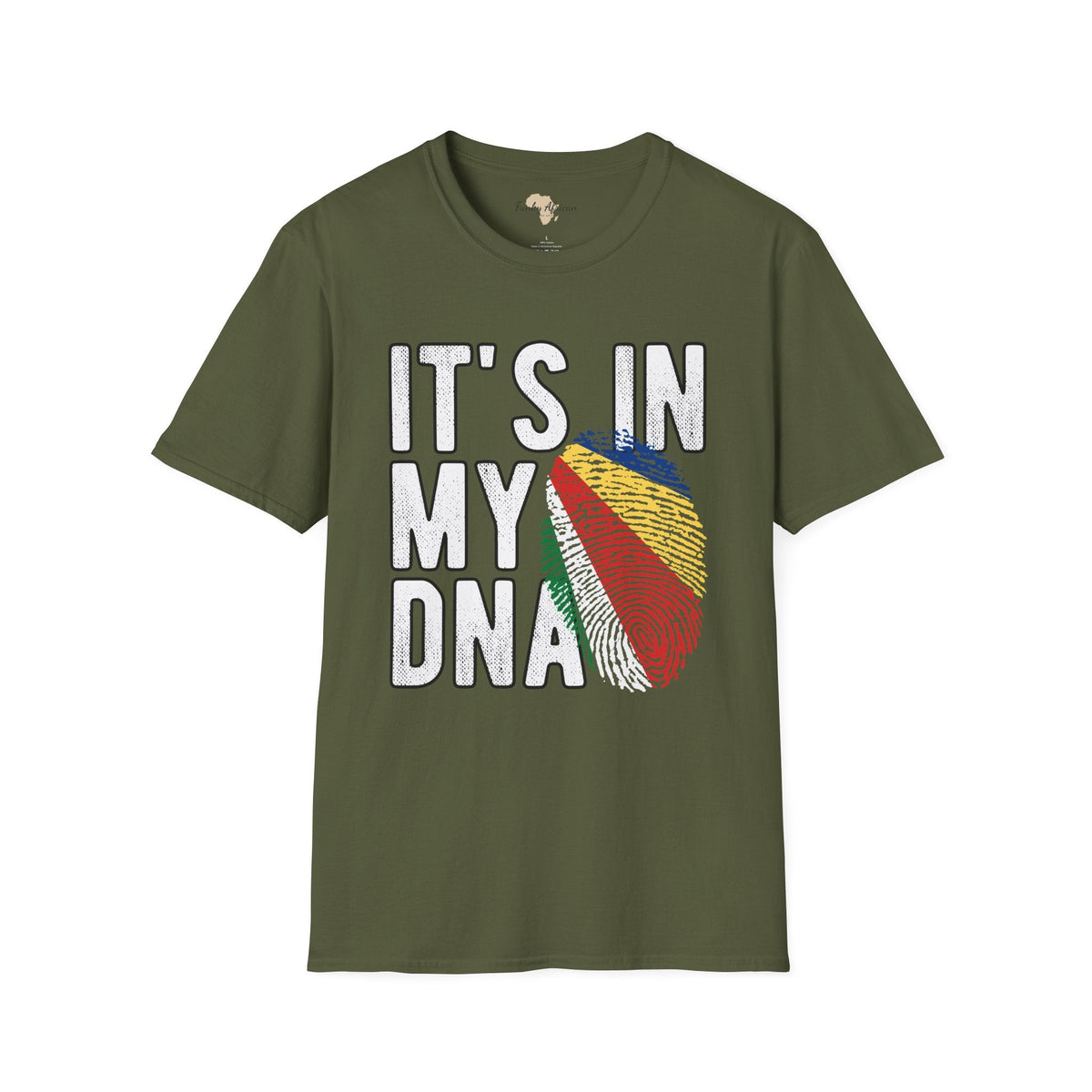 it's in my DNA unisex tee - Seychelles Funky African