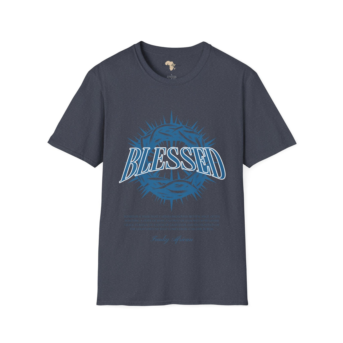 Blessed unisex tee Funky African