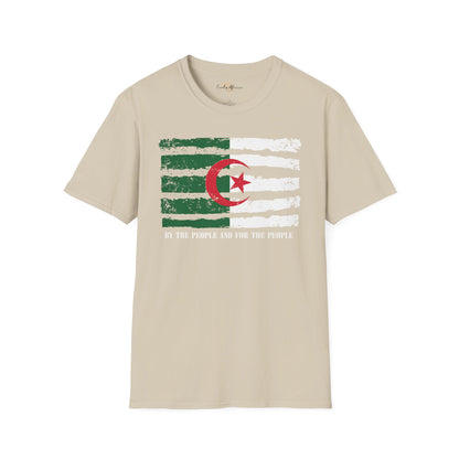 Algeria strip unisex softstyle tee