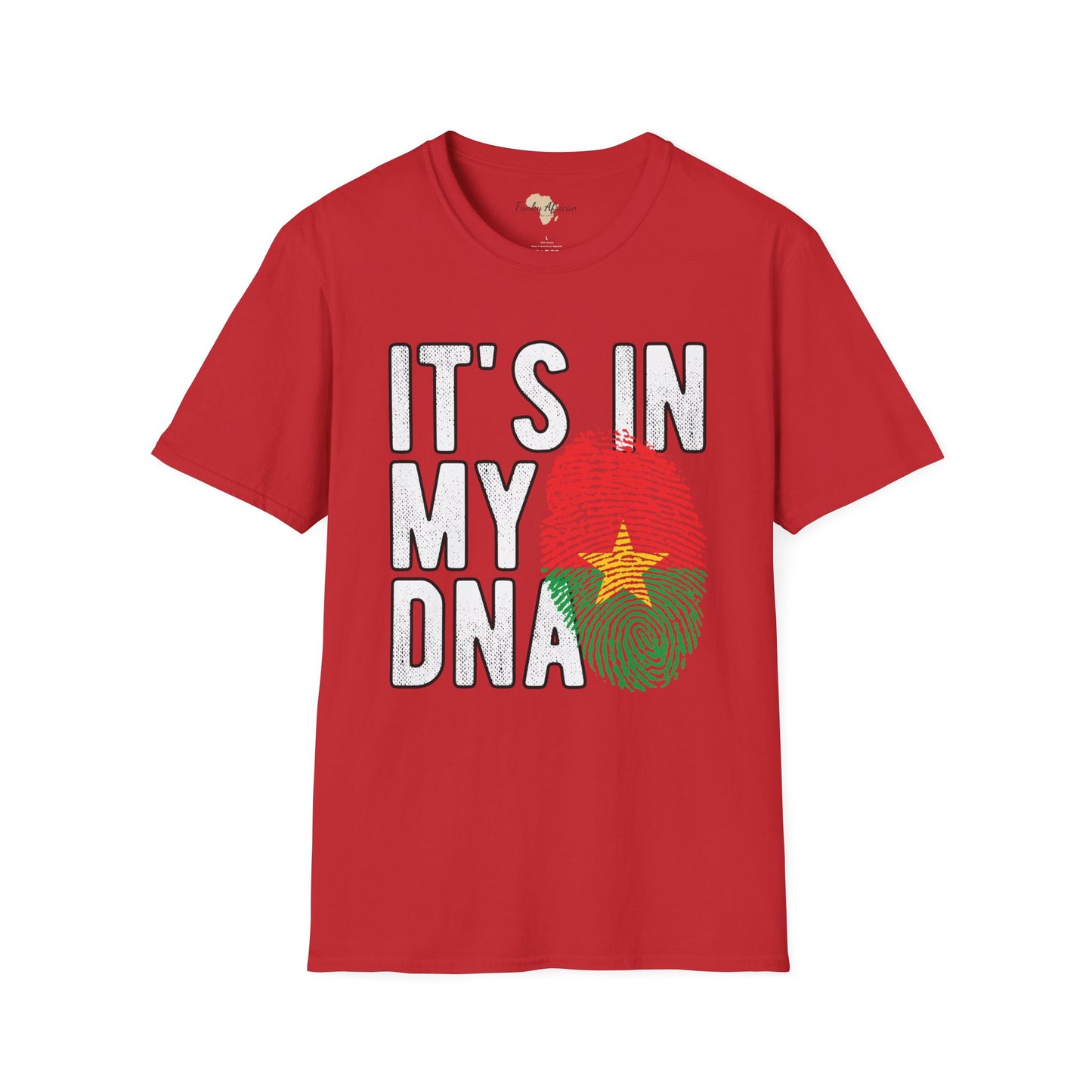 it's in my DNA unisex tee - Burkina Faso