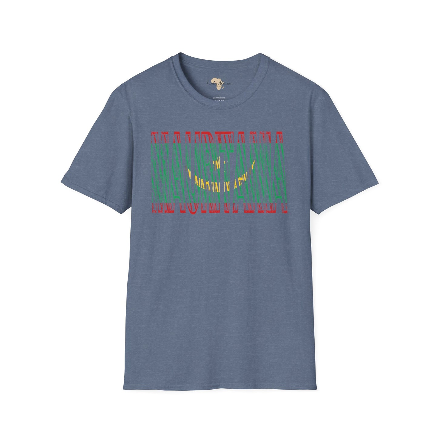 Mauritania text unisex softstyle tee