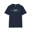 Nigeria text unisex softstyle tee Funky African