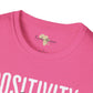 Positivity is a choice unisex softstyle tee Funky African