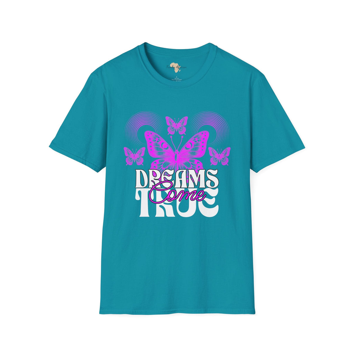 Dreams come true unisex softstyle tee Funky African