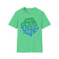 Sierra Leone cut unisex softstyle tee Funky African