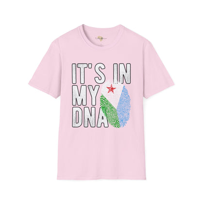 it's in my DNA unisex tee - Djibouti