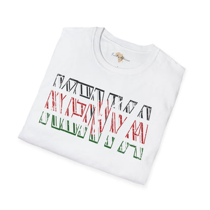 Kenya text unisex softstyle tee