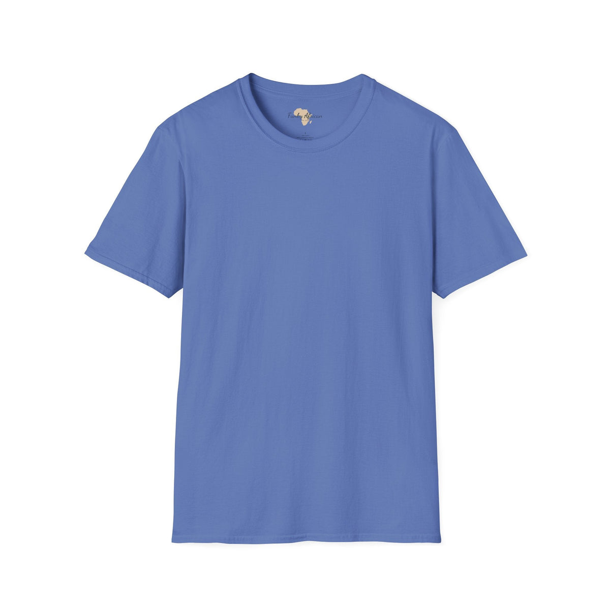 Blank unisex softstyle tee Funky African