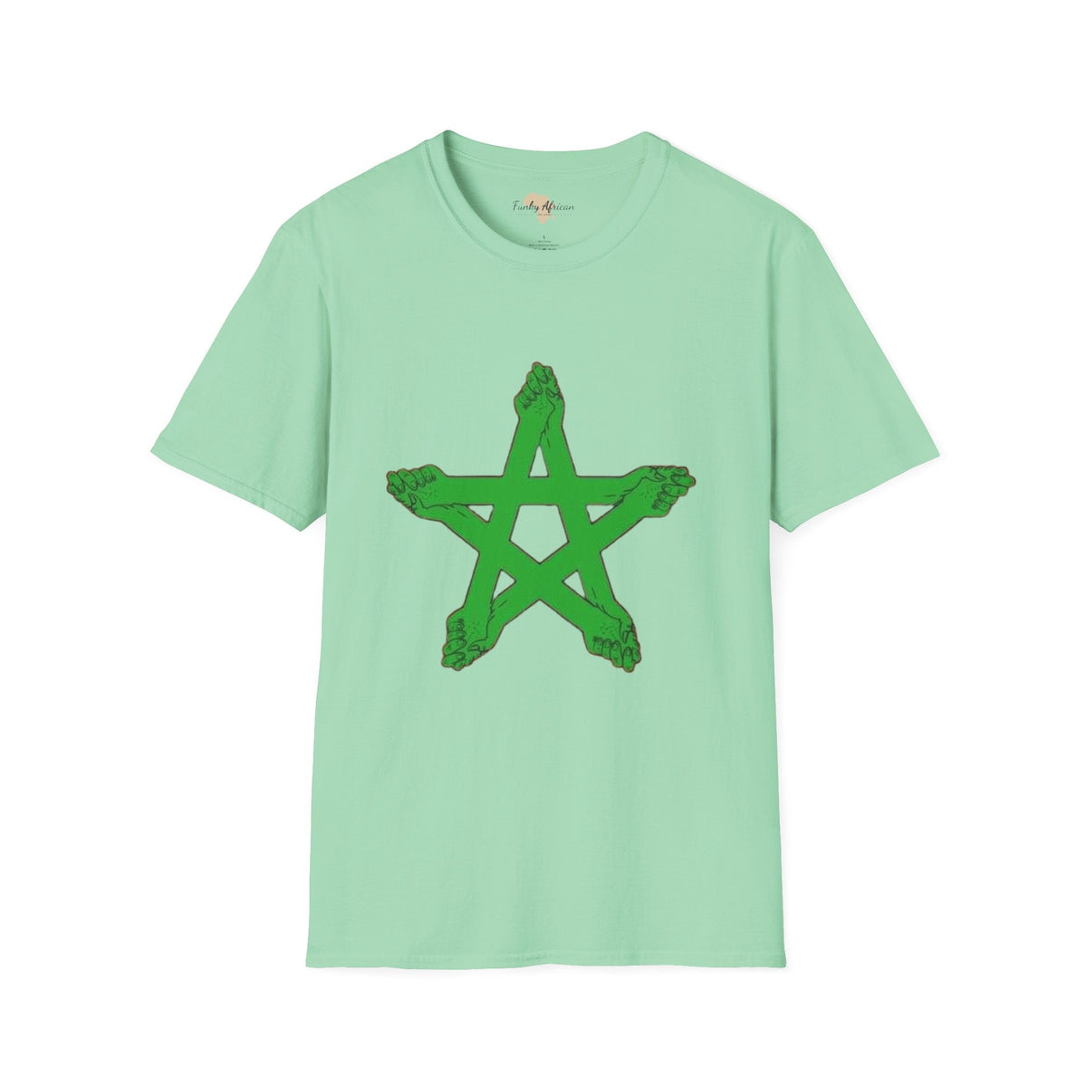 Maroc unisex softstyle tee Funky African