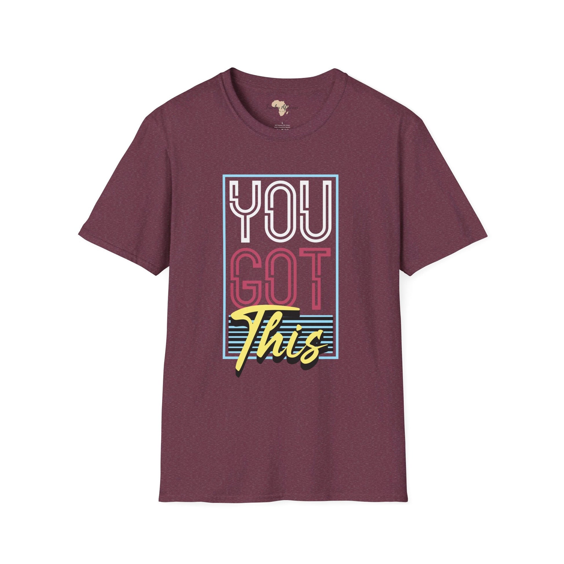 You got this unisex softstyle tee Printify