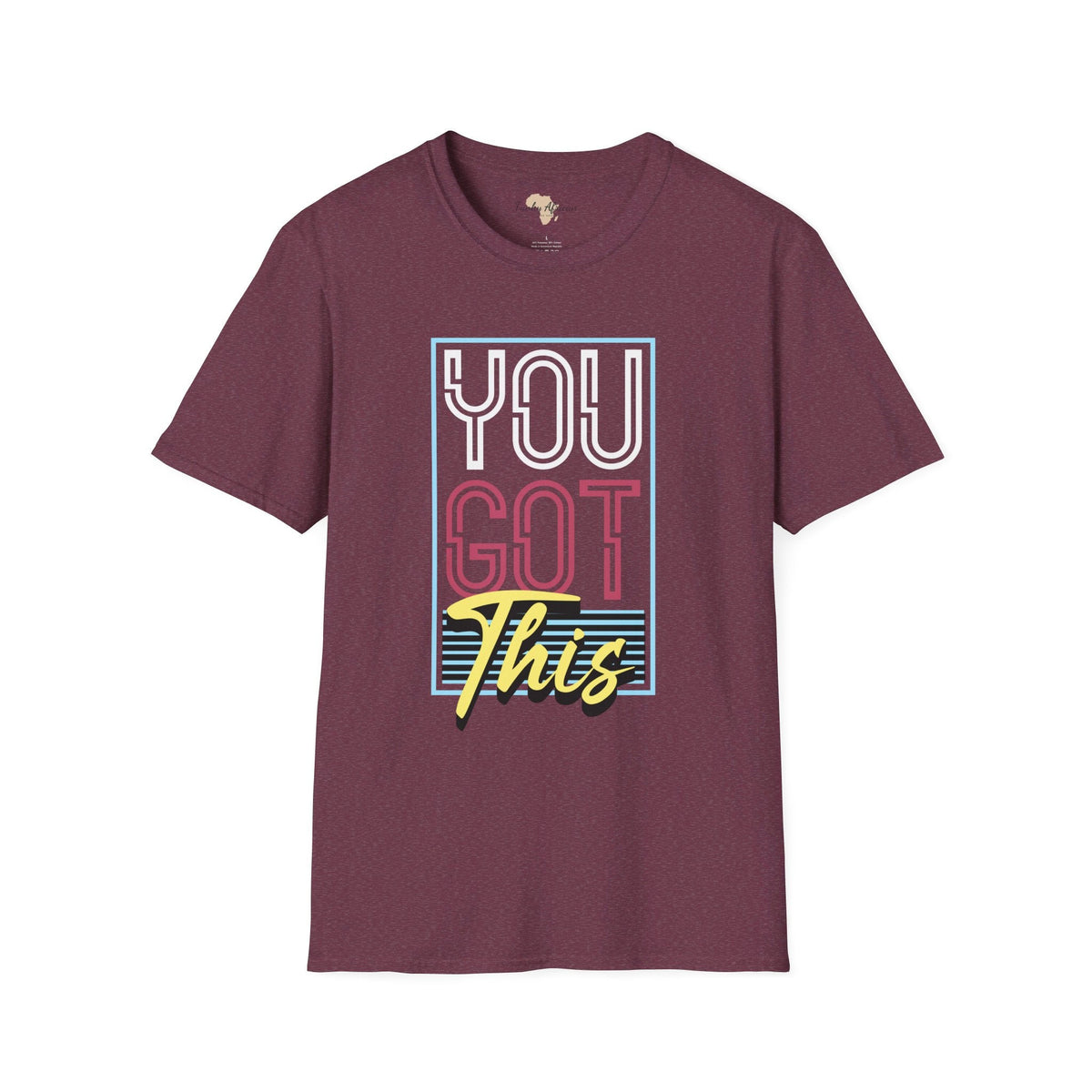 You got this unisex softstyle tee Printify