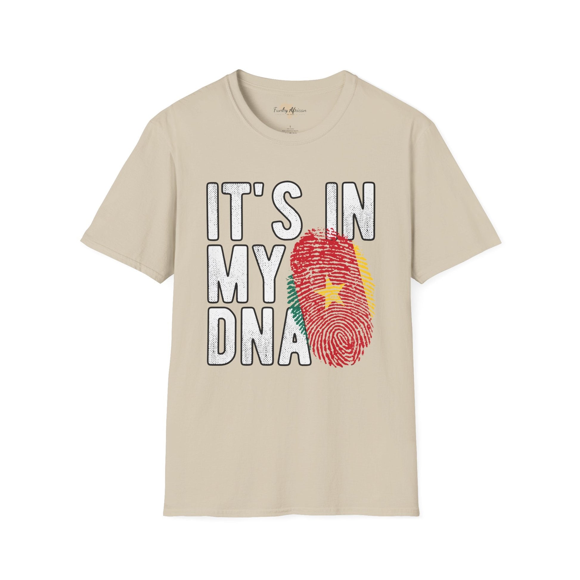 it's in my DNA unisex tee - Cameroon Funky African