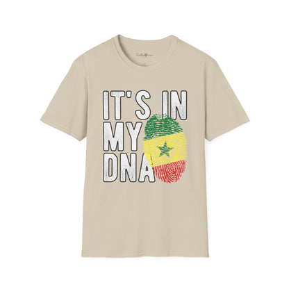 it's in my DNA unisex tee - Senegal