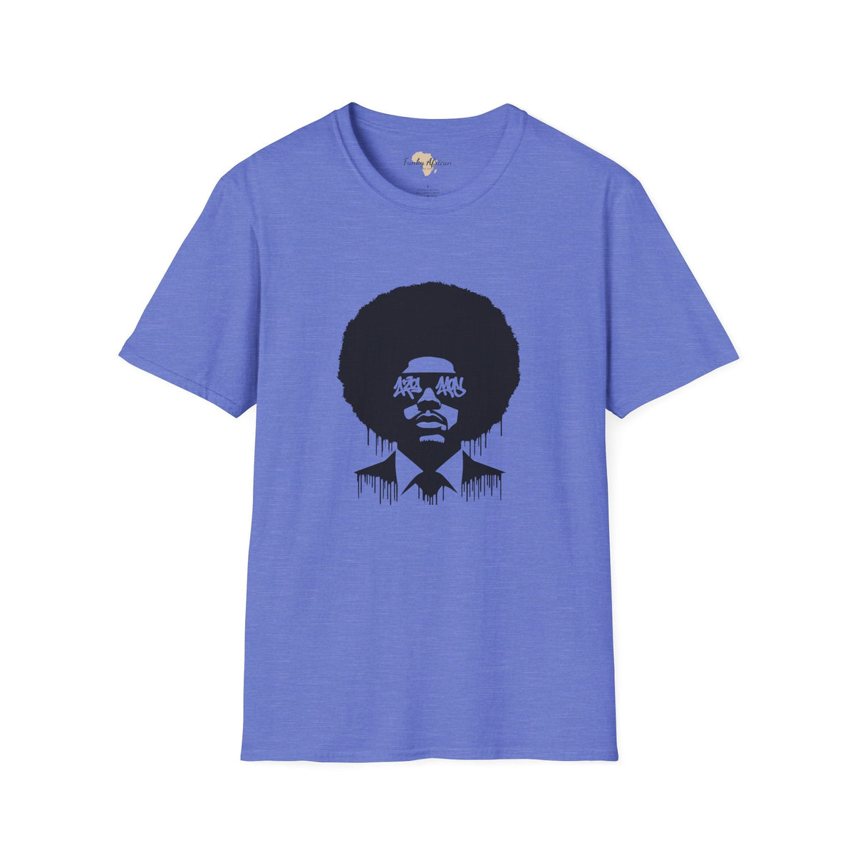 Afro graffiti unisex softstyle tee Funky African