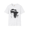 African map graffiti unisex softstyle tee Funky African