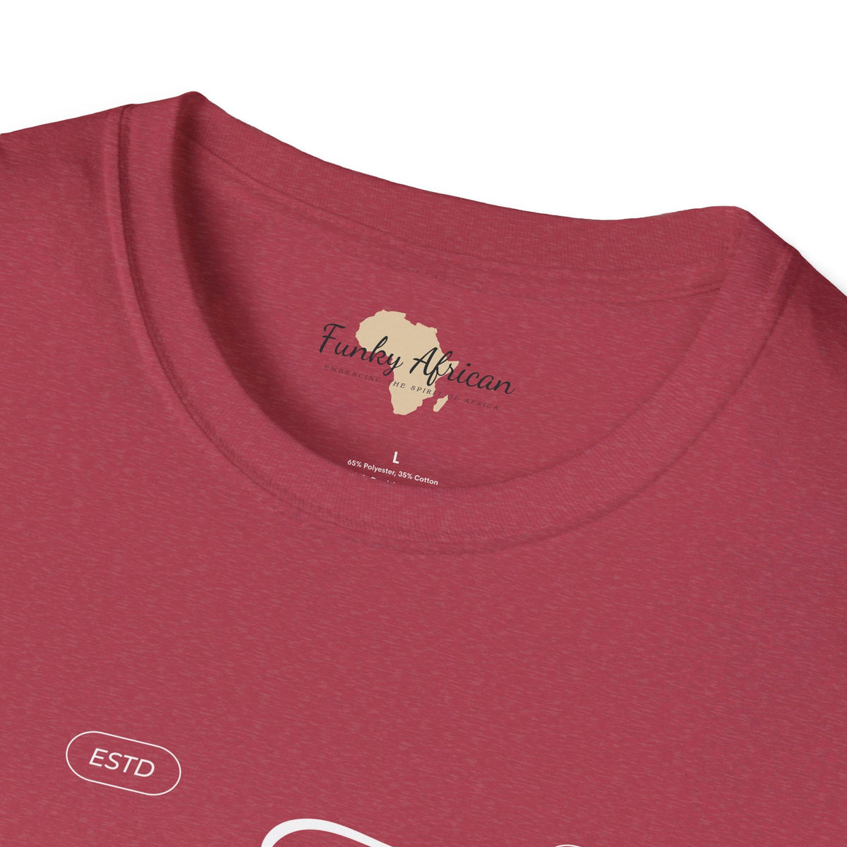 The harder the struggle unisex softstyle tee Funky African