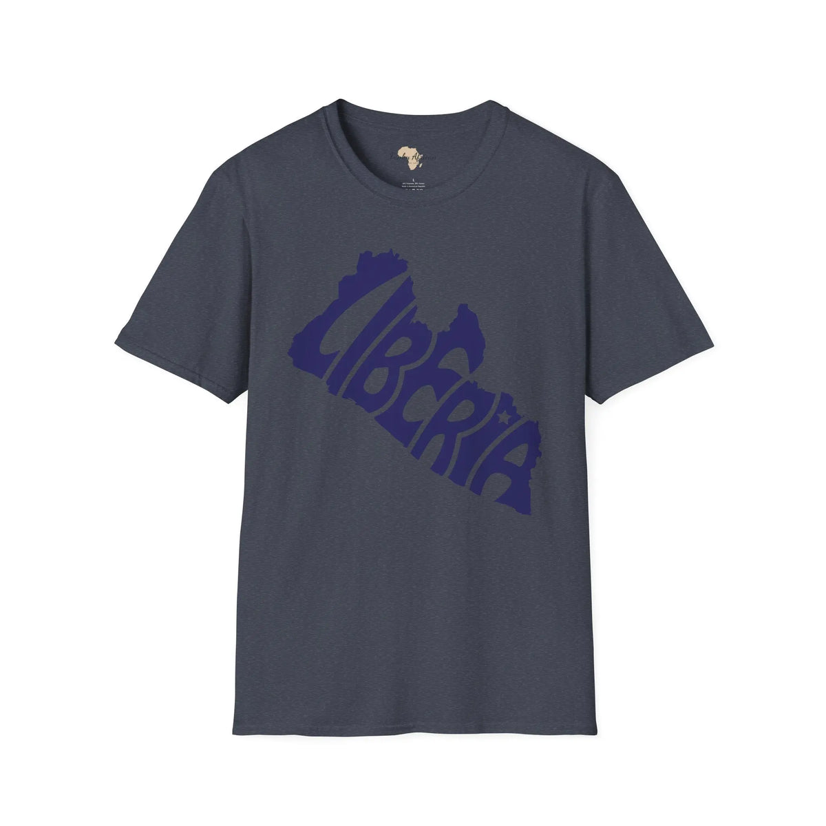 Liberia cut unisex softstyle tee Funky African
